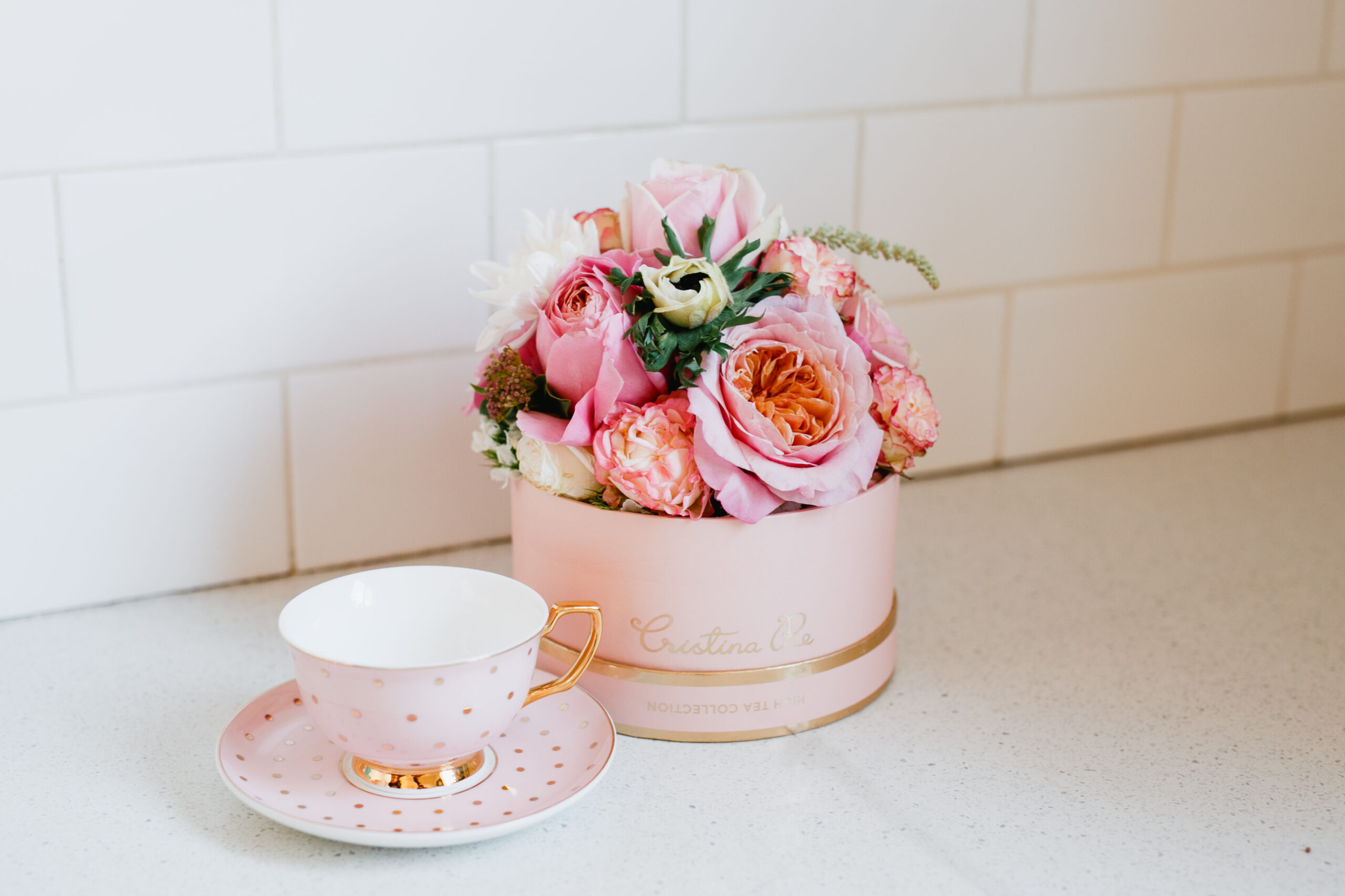 Cristina Re Tea Cup Posies