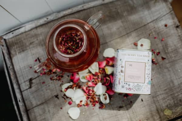 Teatime and Flowers - Image 3