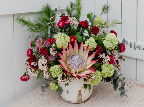Concrete Pot Arrangement