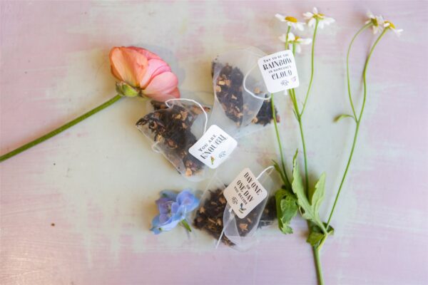 inspirational tea go loose leaf tea bags