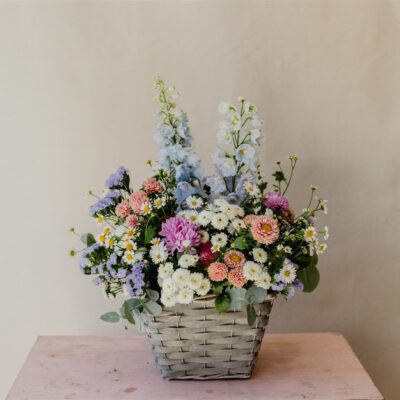 French Provincial Flower Basket