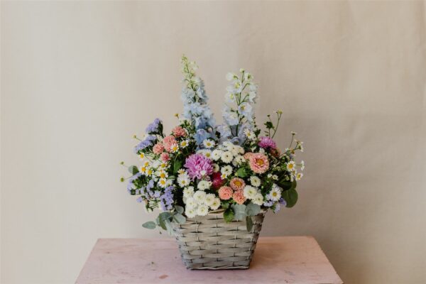 French Provincial Flower Basket