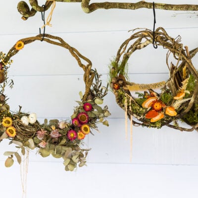 Christmas wreath making class Newcastle
