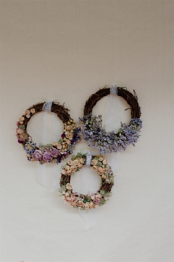 dried flower wreaths workshop Newcastle