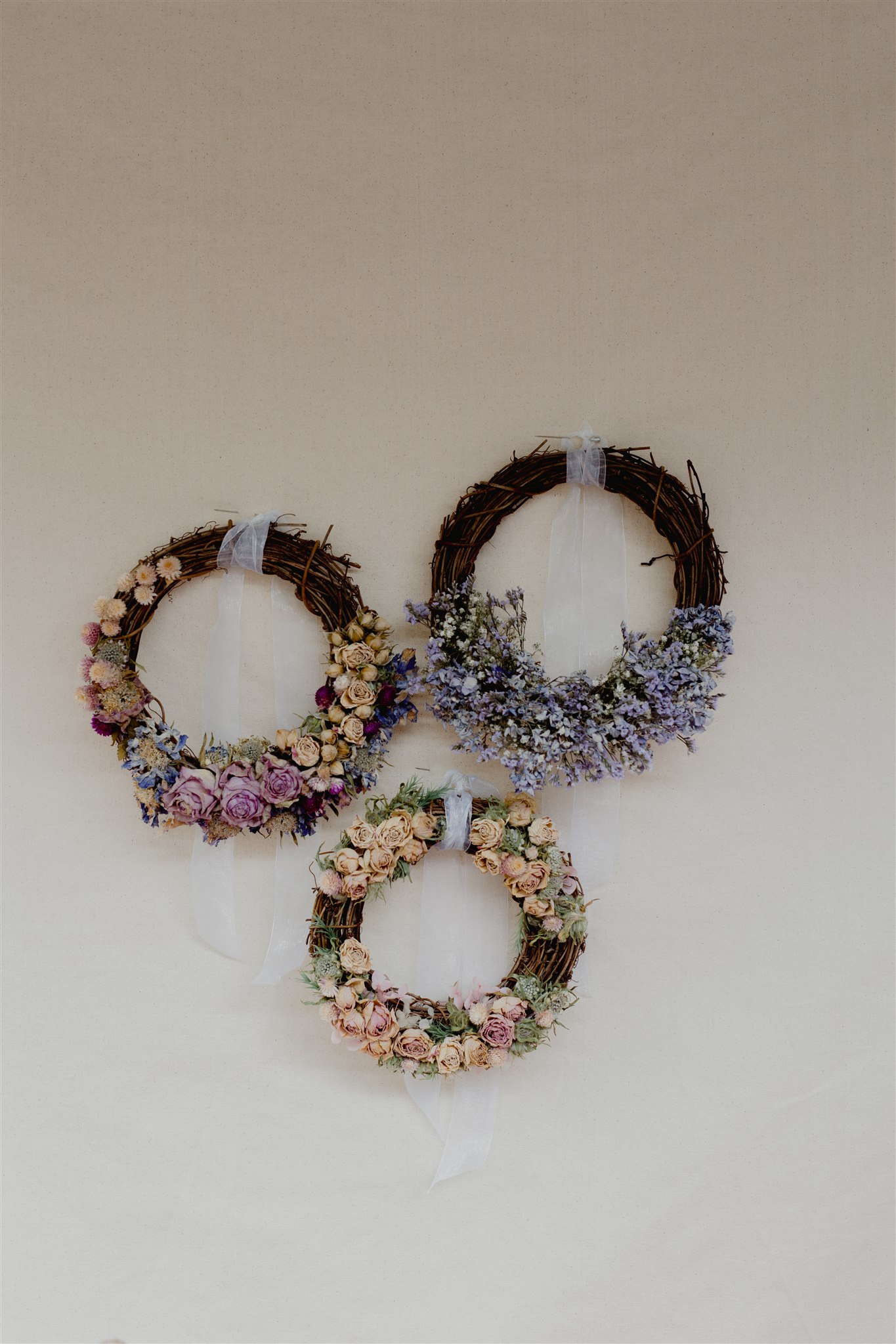 dried flower wreaths workshop Newcastle
