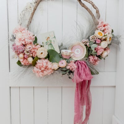 Christmas wreath workshop in Newcastle