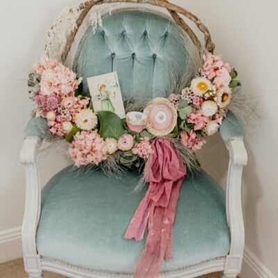 Christmas Wreath -Vintage Style