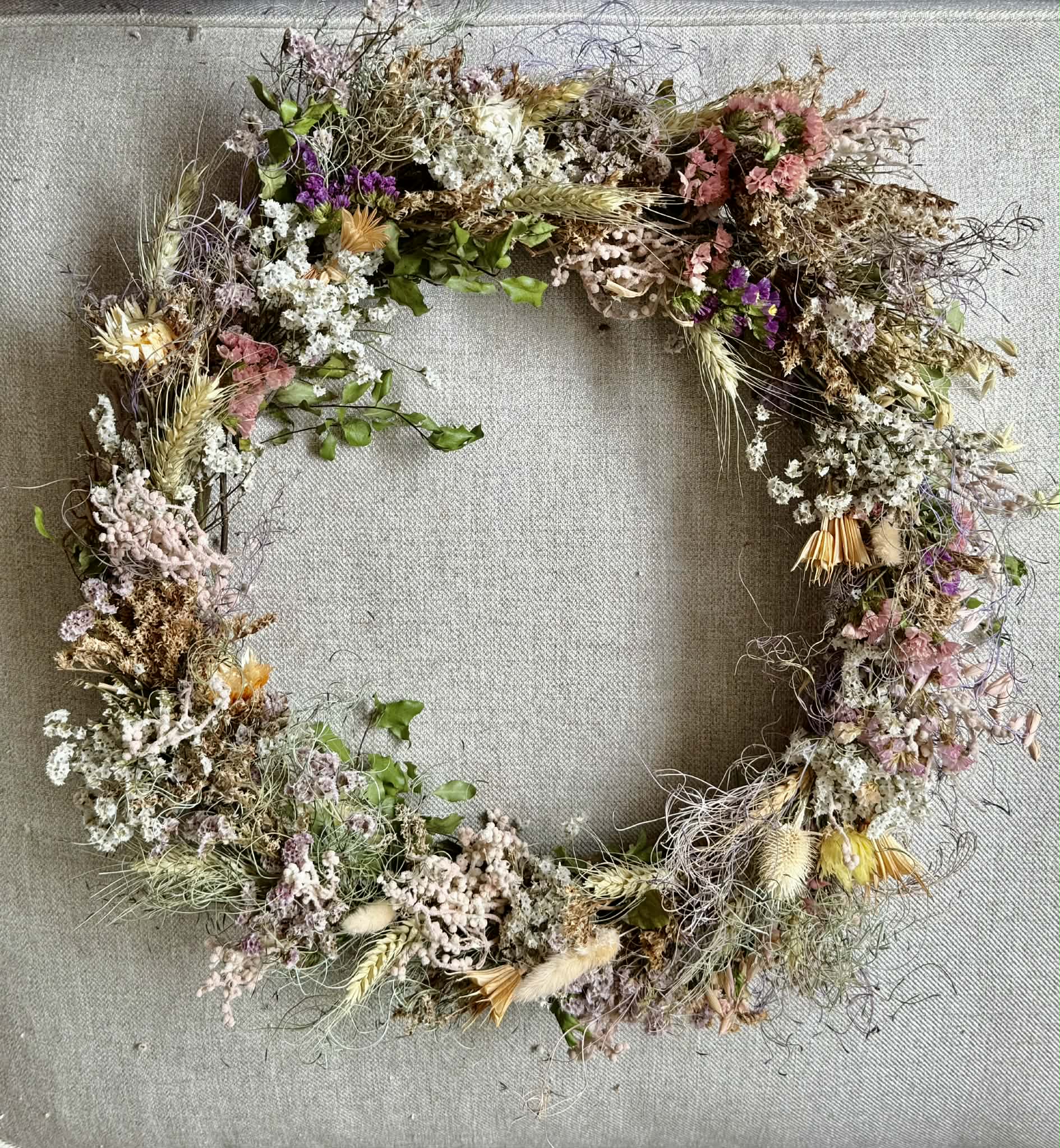 dried floral wreath order online