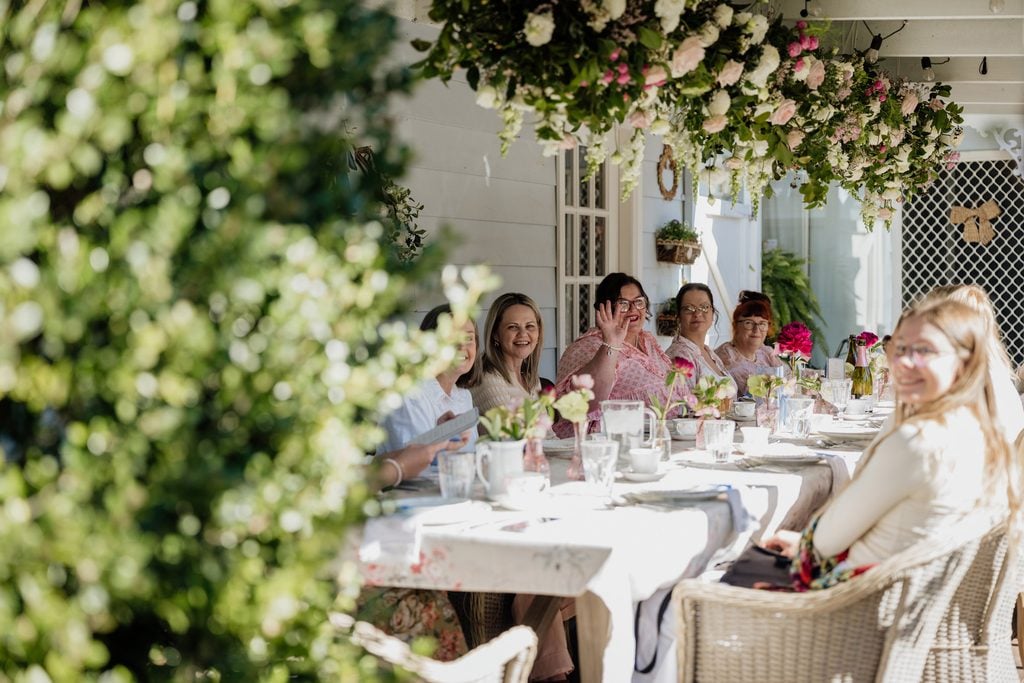 There is nothing better than a group of beautiful women getting together and sharing a beautiful high tea.