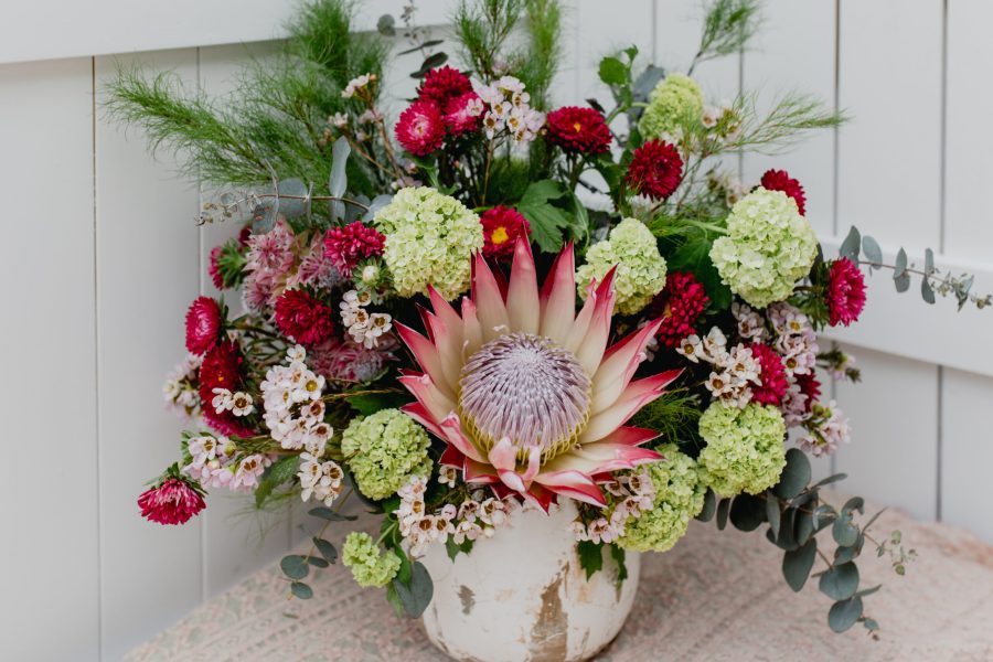 Pot Flower Arrangement