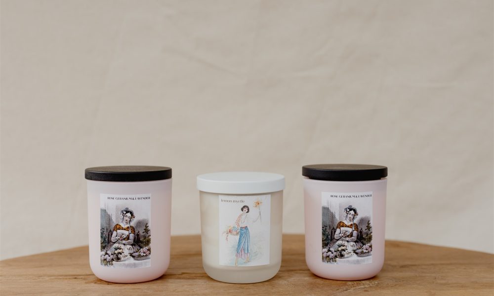 Mayflowers Shoots handmade candles